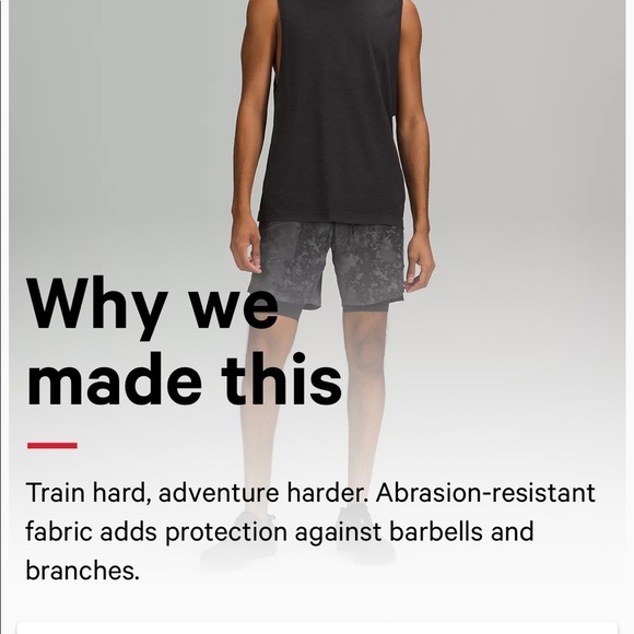 LULULEMON Men’s License to Train” Lined black shorts with reflective detail - Picture 11 of 11